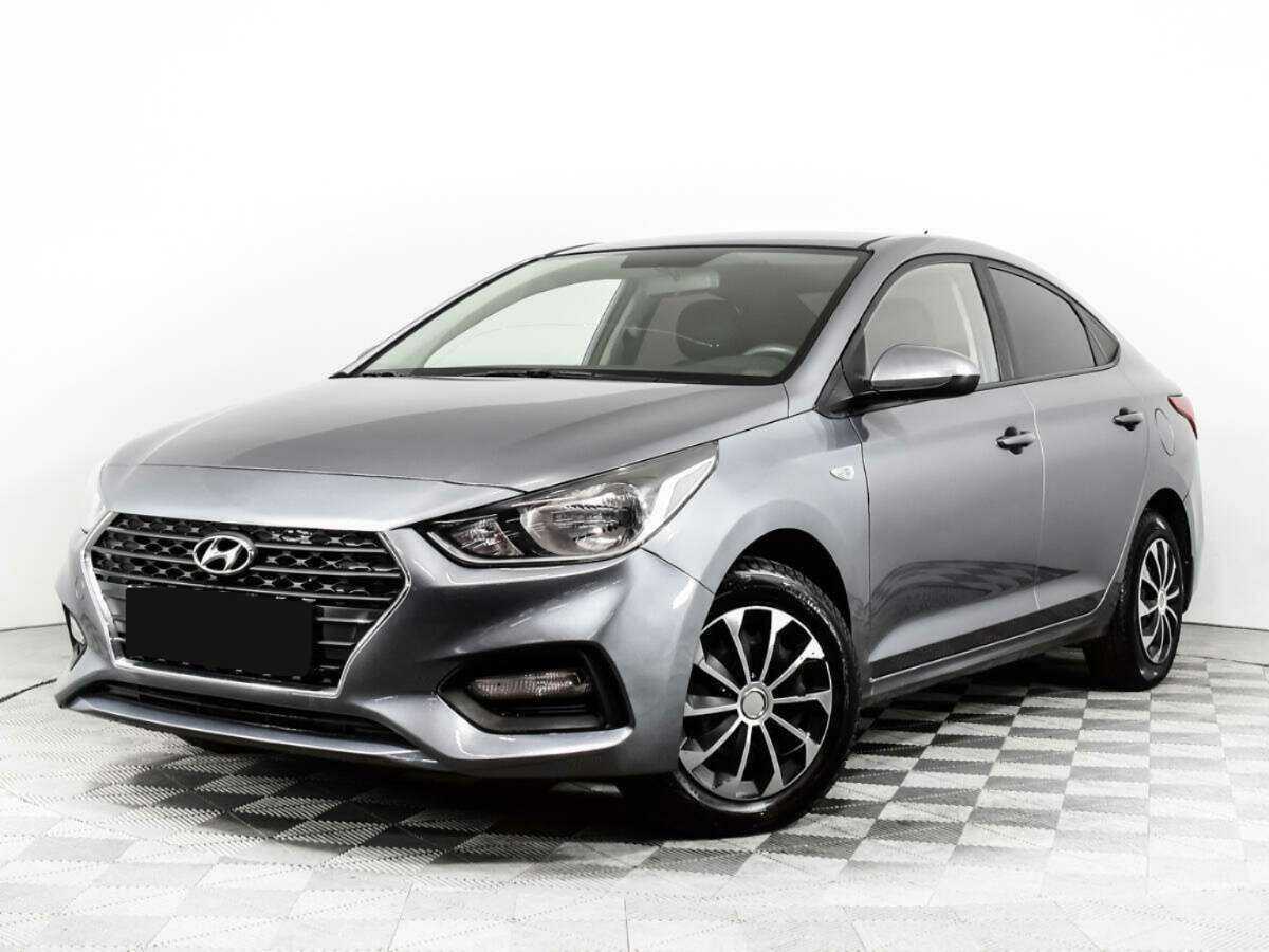 Hyundai Solaris 2017 года с пробегом. Посмотреть фото