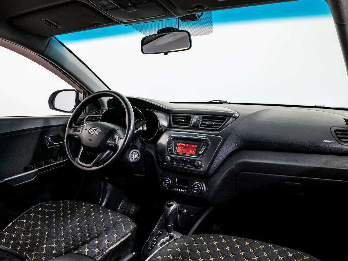 Kia Rio 2012 года с пробегом. Фото: #8