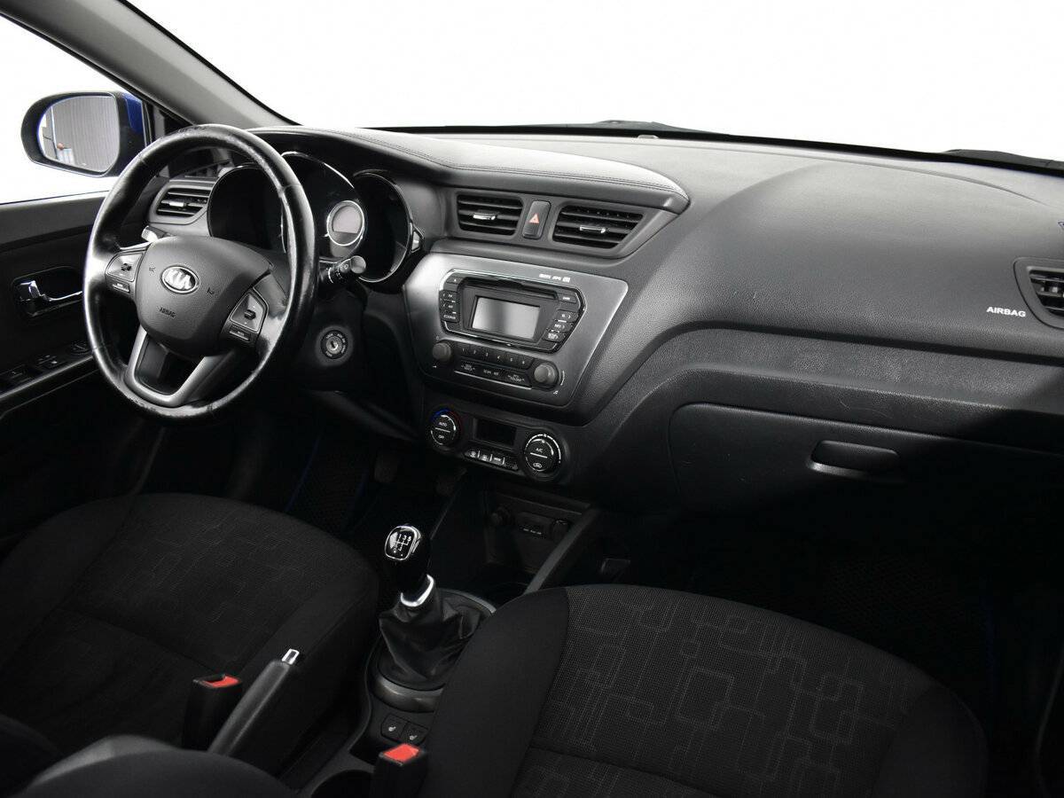 Kia Rio 2013 года с пробегом. Фото: #9