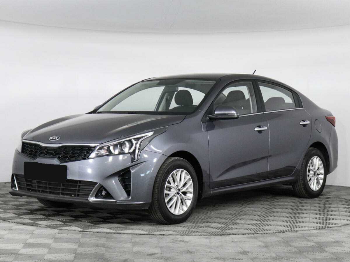 Kia Rio 2021 года с пробегом. Посмотреть фото