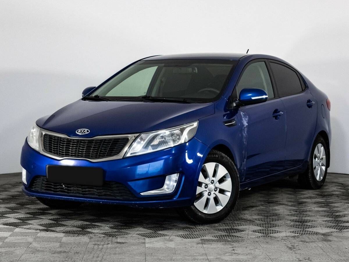 Kia Rio 2012 года с пробегом. Посмотреть фото