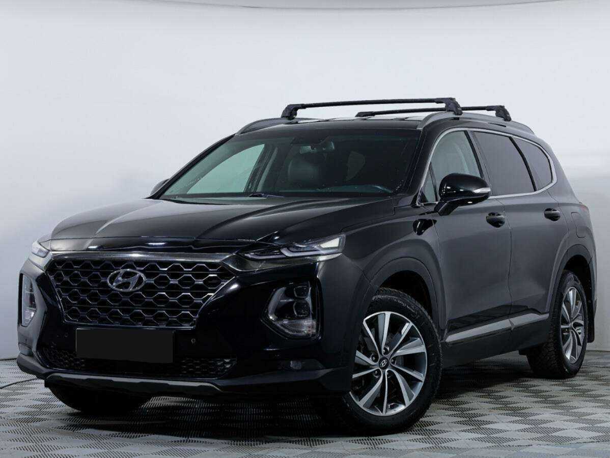 Hyundai Santa Fe 2020 года с пробегом. Посмотреть фото