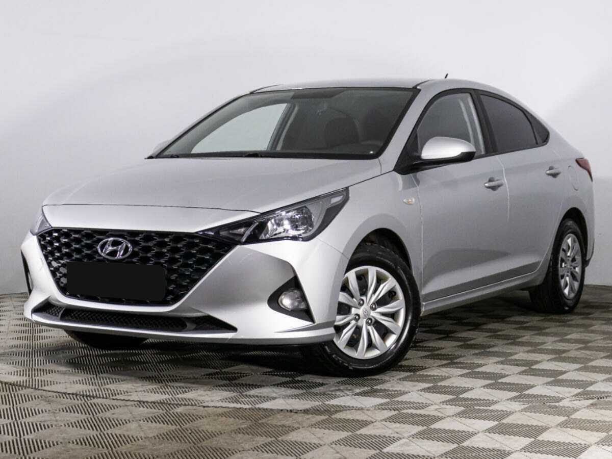 Hyundai Solaris 2021 года с пробегом. Посмотреть фото