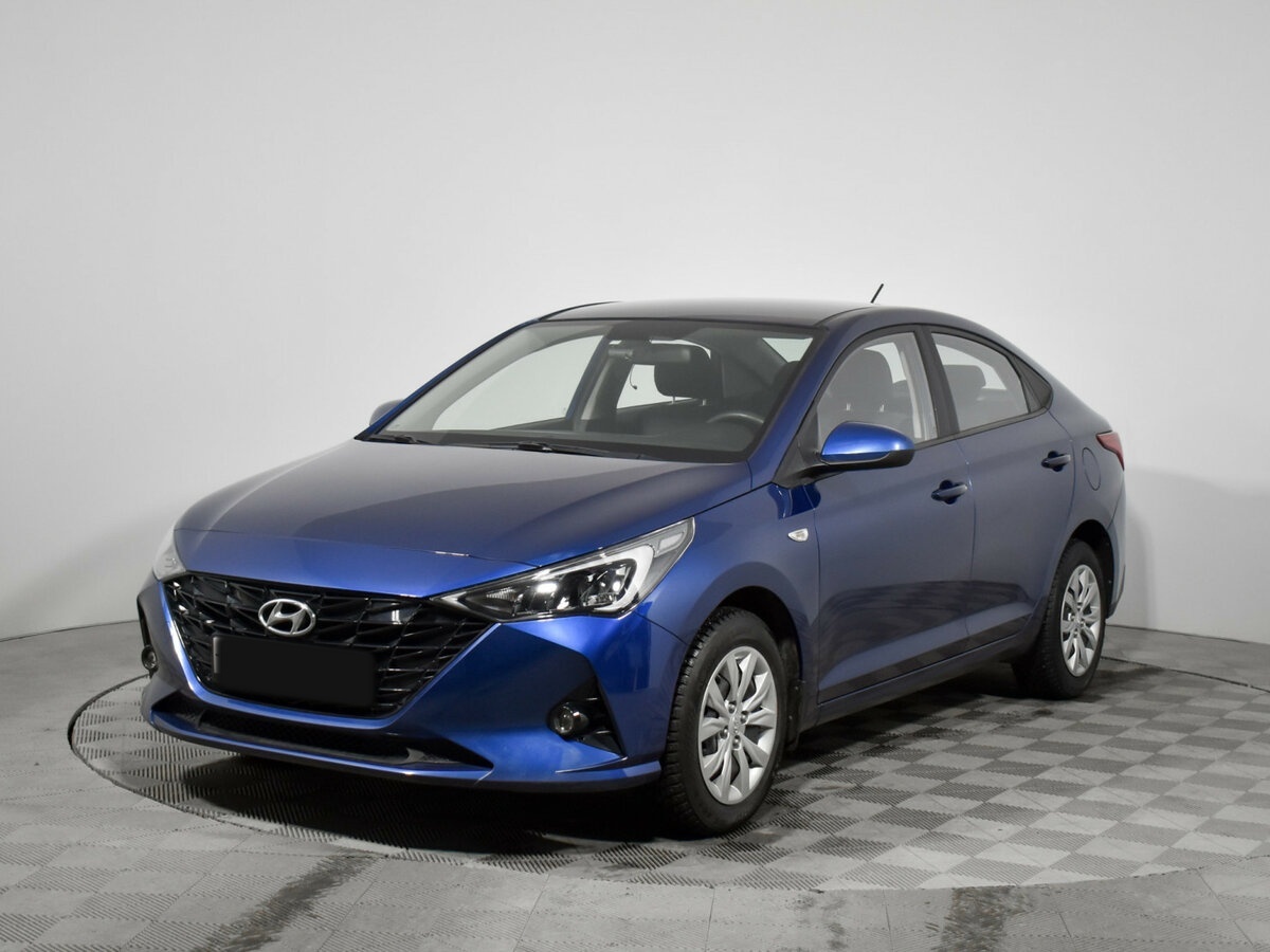 Hyundai Solaris 2022 года с пробегом. Посмотреть фото