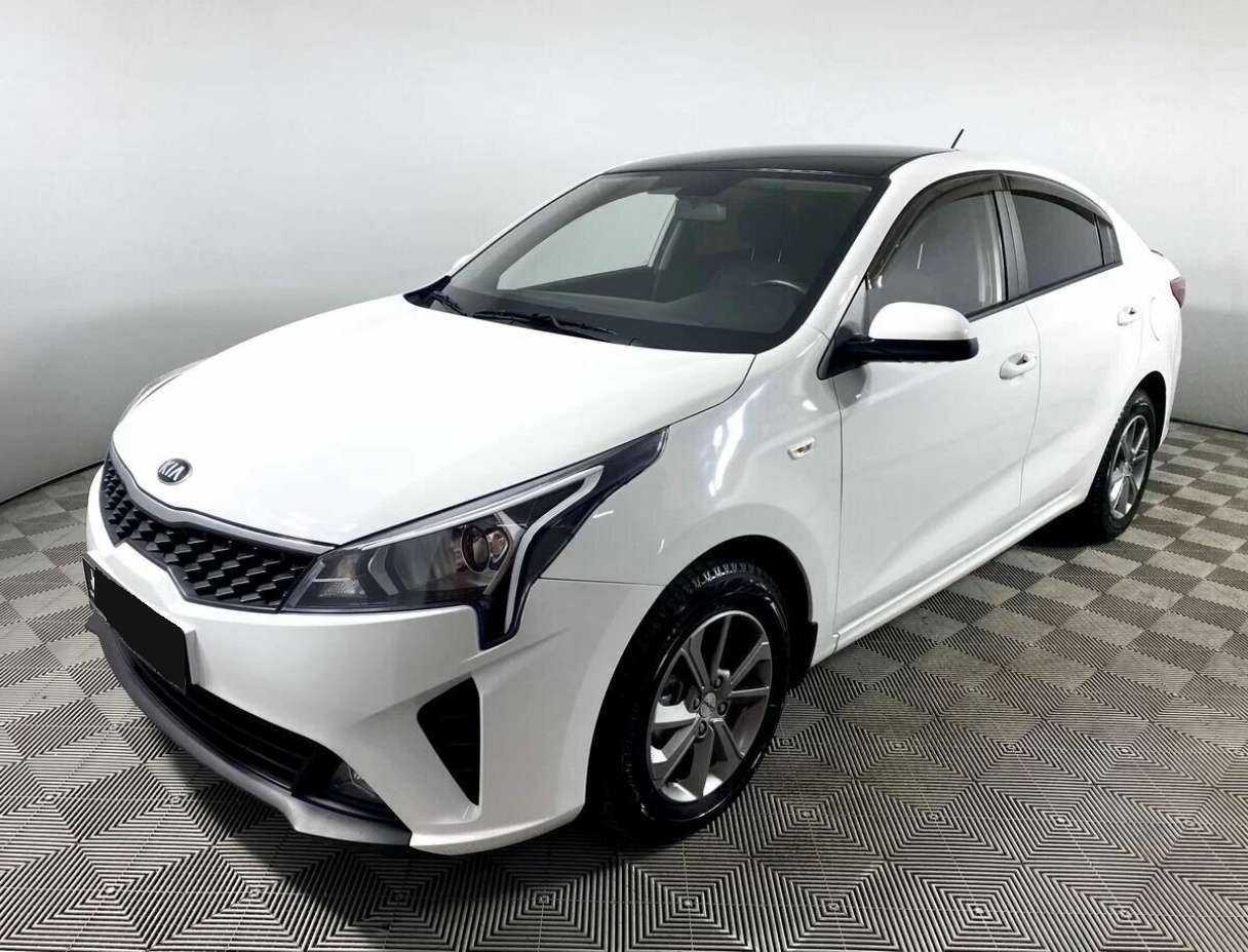 Kia Rio 2021 года с пробегом. Посмотреть фото