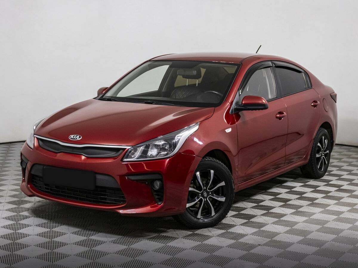 Kia Rio 2018 года с пробегом. Посмотреть фото