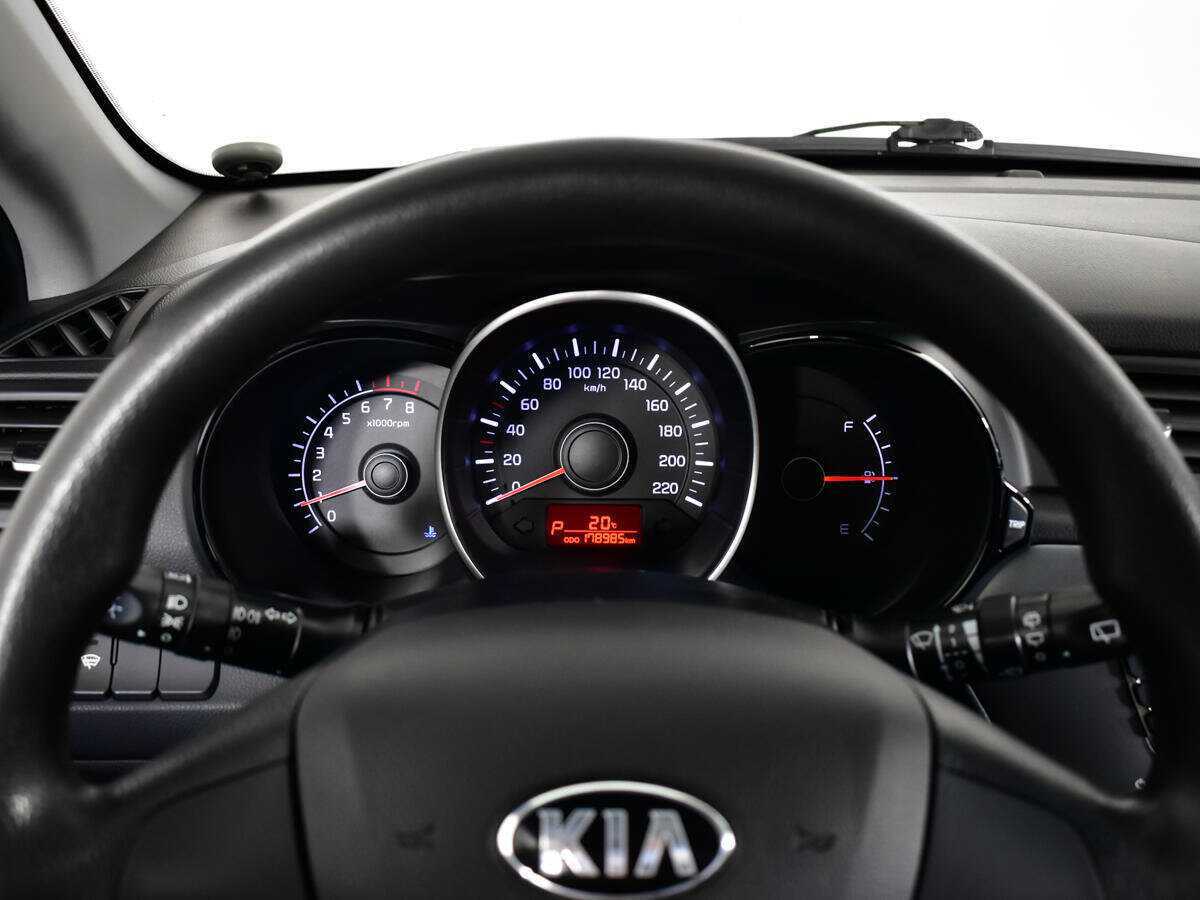 Kia Rio 2013 года с пробегом. Фото: #10