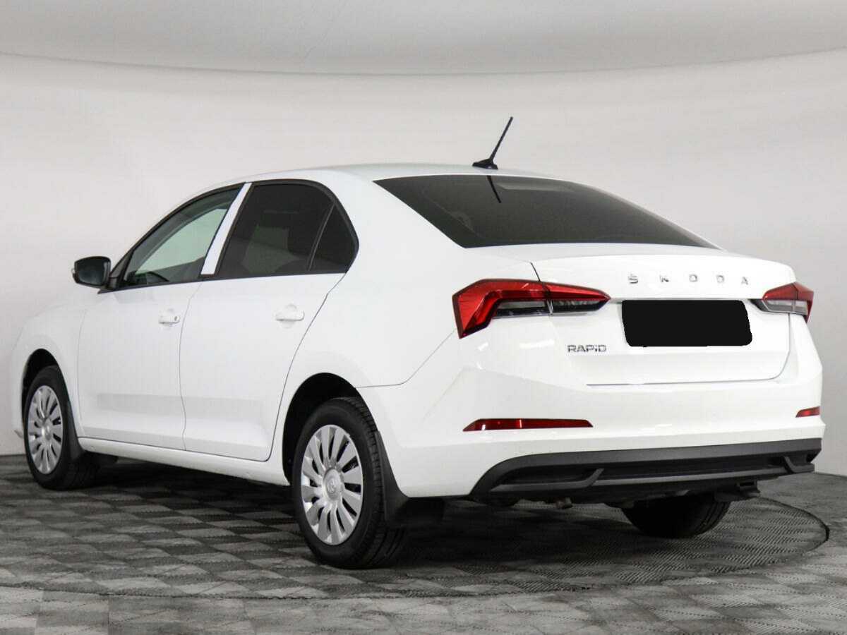 Skoda Rapid 2021 года с пробегом. Фото: #6