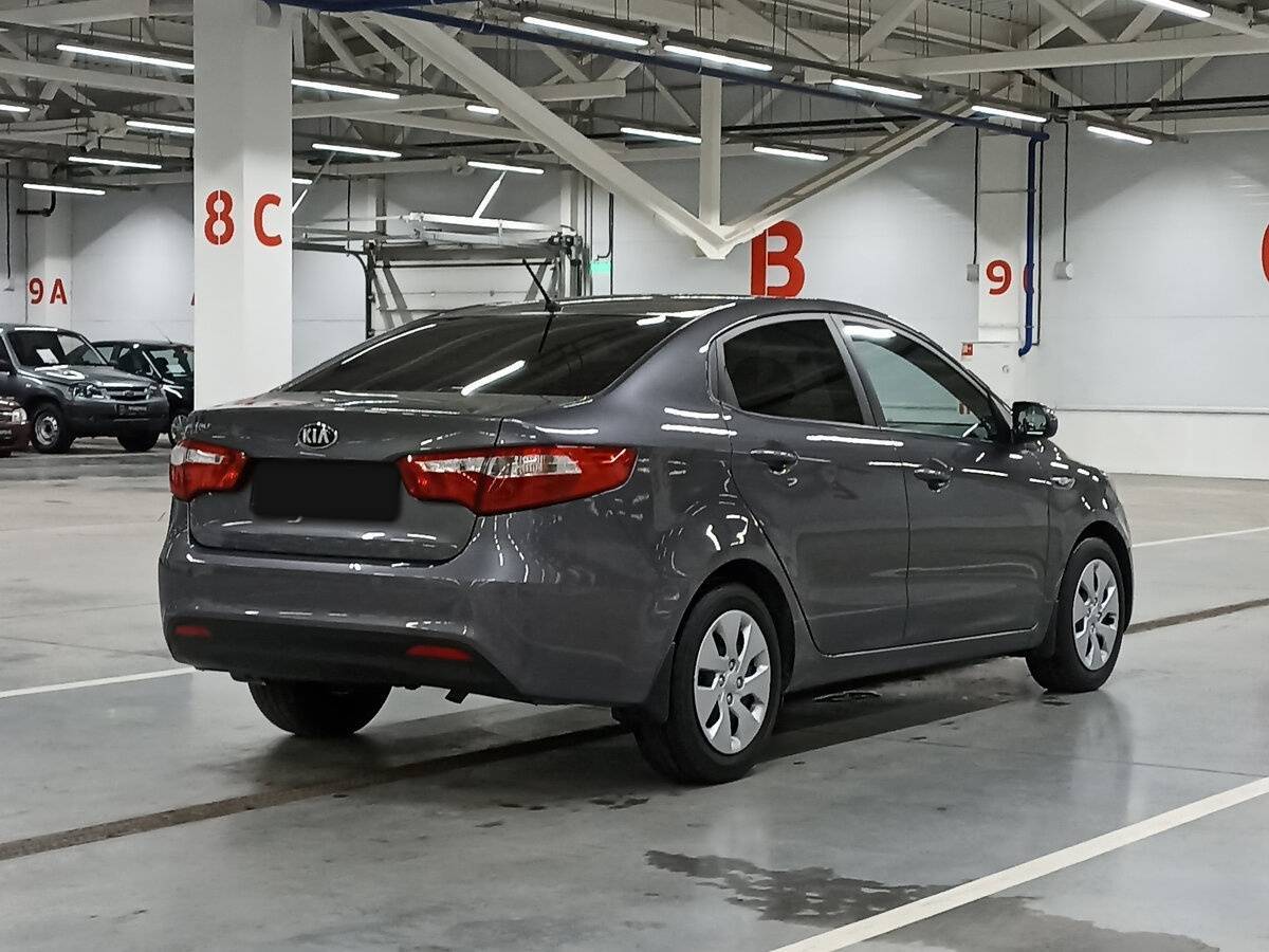 Kia Rio 2013 года с пробегом. Фото: #4