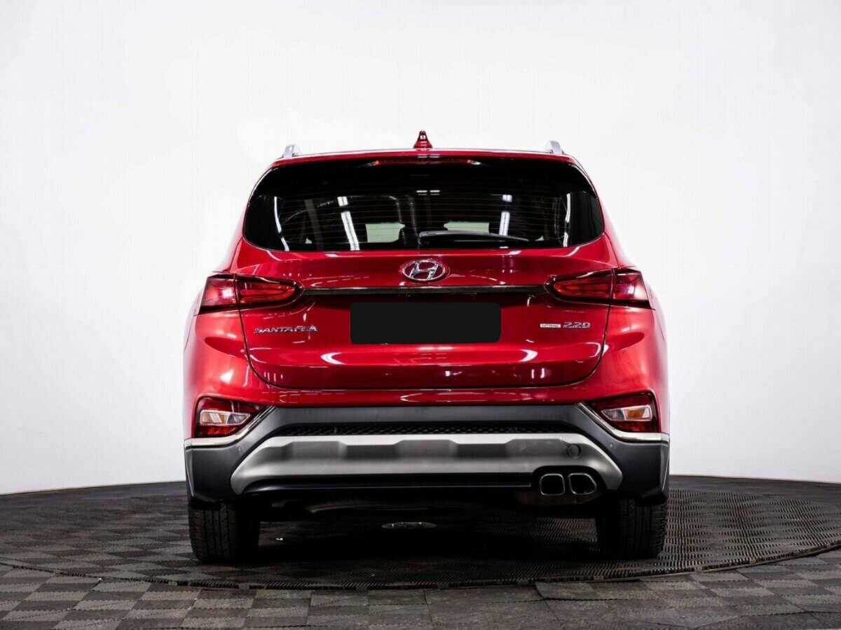 Hyundai Santa Fe 2019 года с пробегом. Фото: #4