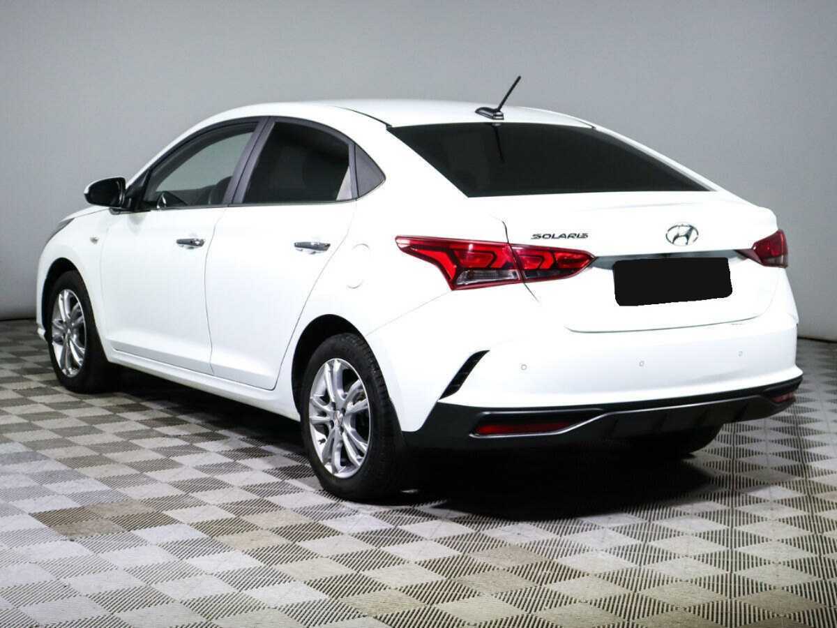 Hyundai Solaris 2020 года с пробегом. Фото: #6