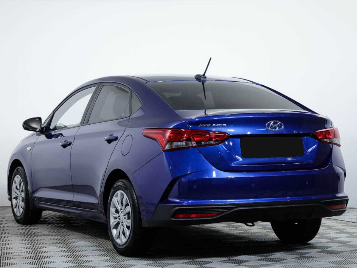 Hyundai Solaris 2021 года с пробегом. Фото: #5