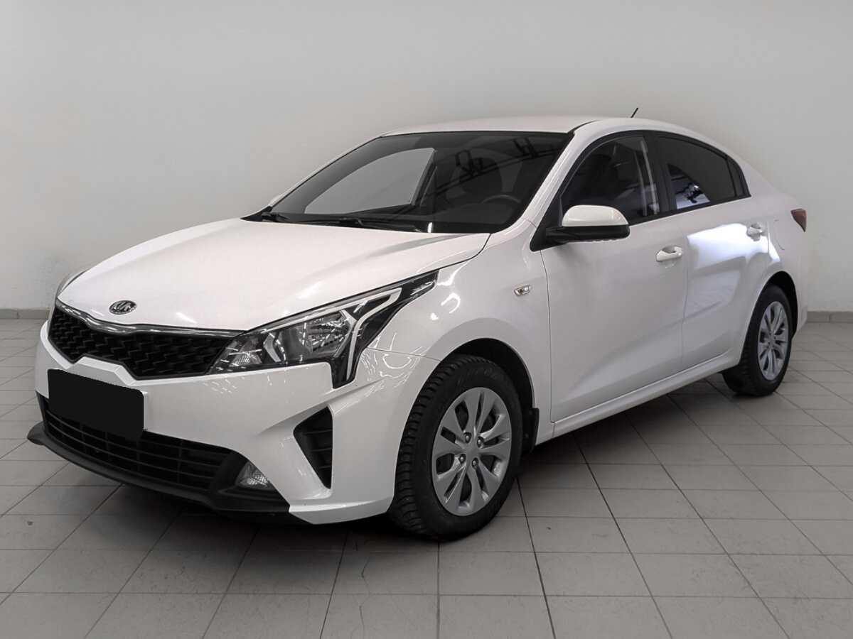 Kia Rio 2021 года с пробегом. Посмотреть фото