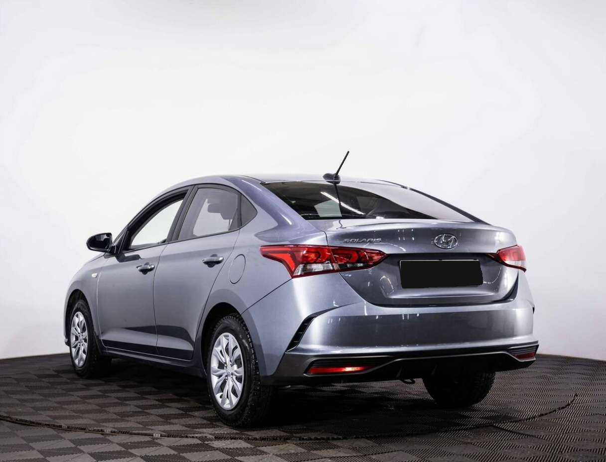 Hyundai Solaris 2021 года с пробегом. Фото: #3
