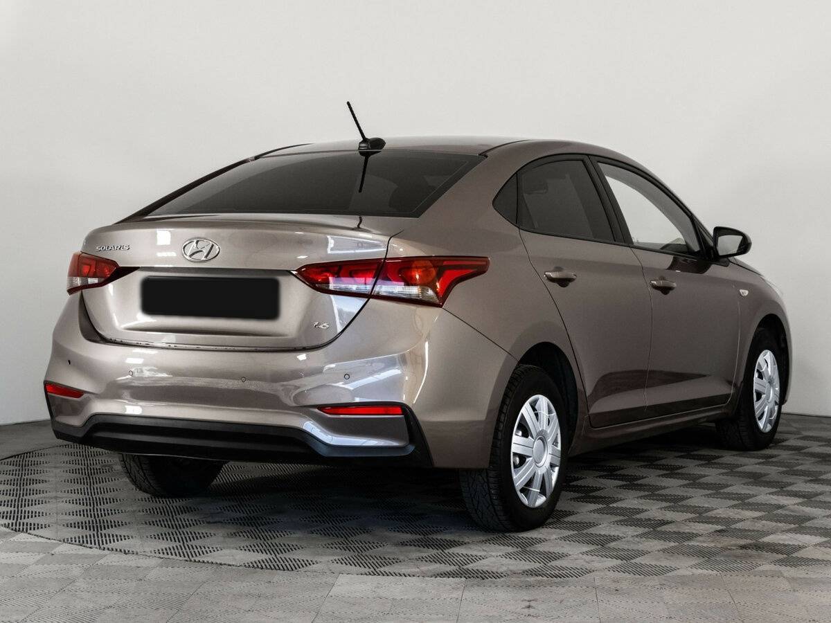 Hyundai Solaris 2019 года с пробегом. Фото: #4
