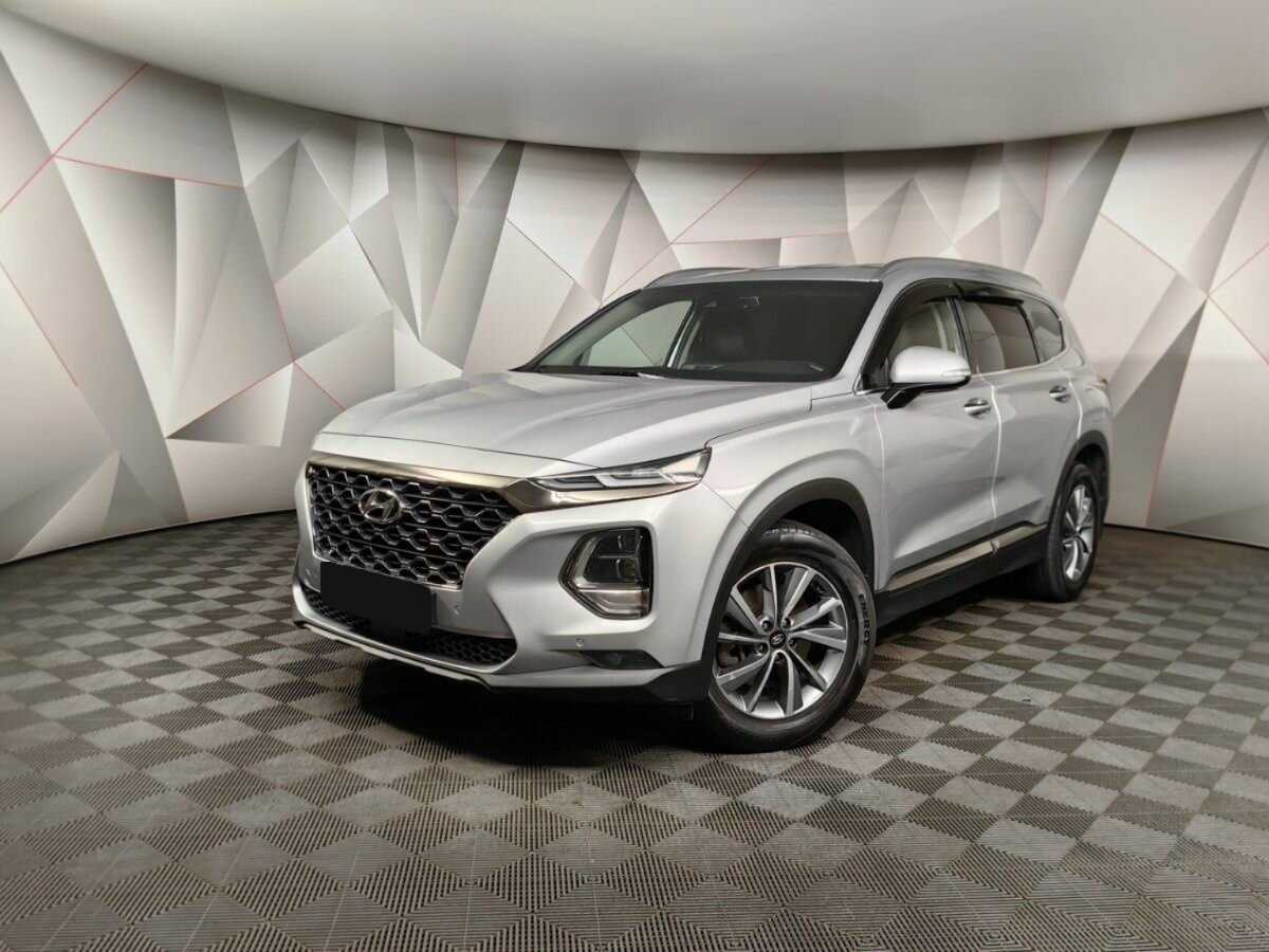 Hyundai Santa Fe 2019 года с пробегом. Посмотреть фото