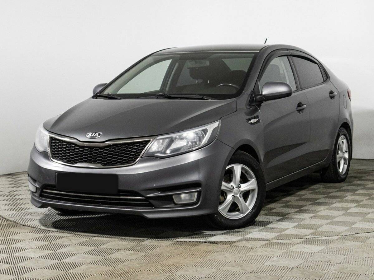 Kia Rio 2017 года с пробегом. Посмотреть фото