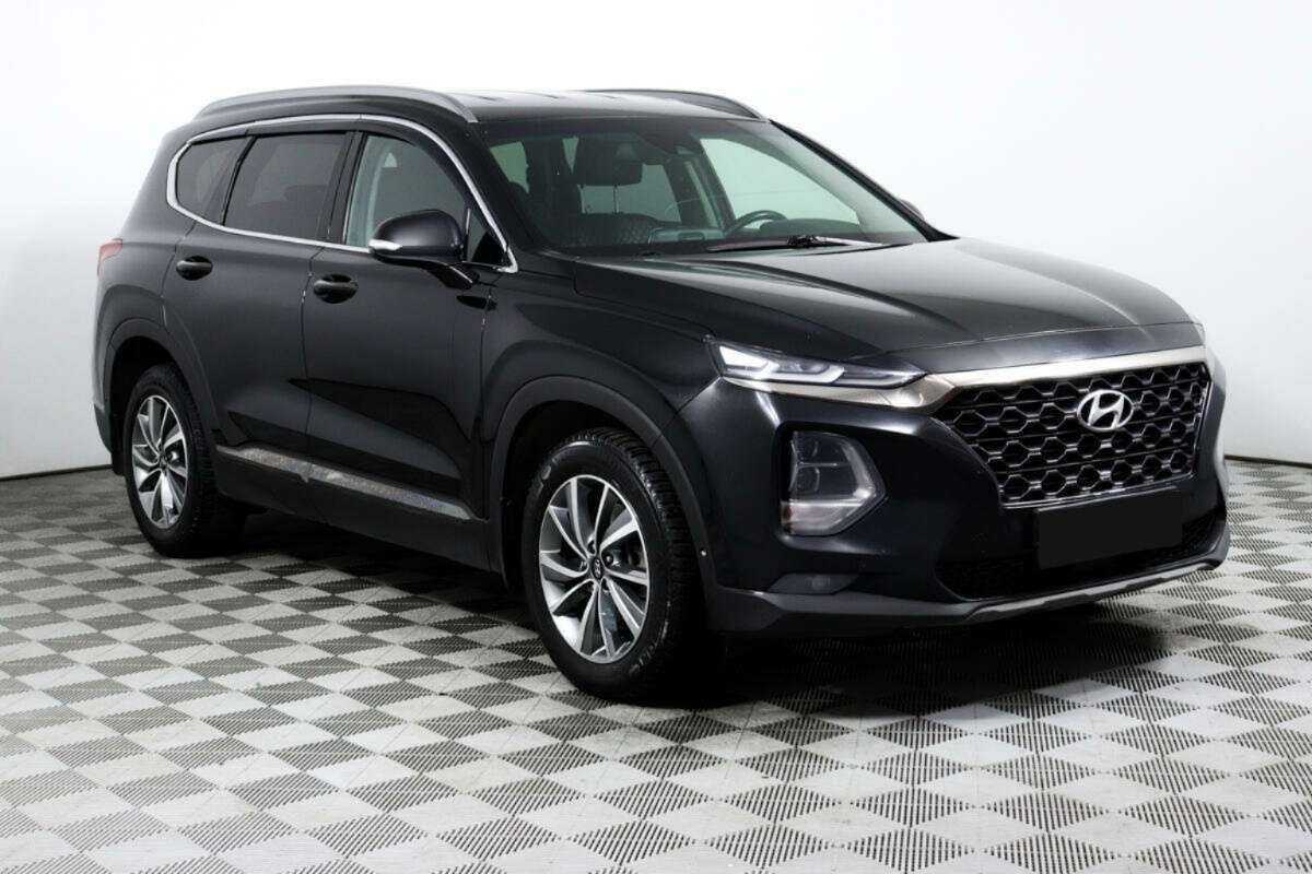 Hyundai Santa Fe 2019 года с пробегом. Фото: #2