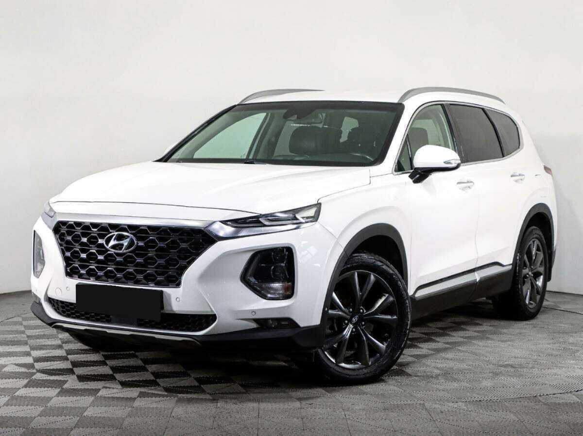 Hyundai Santa Fe 2018 года с пробегом. Посмотреть фото