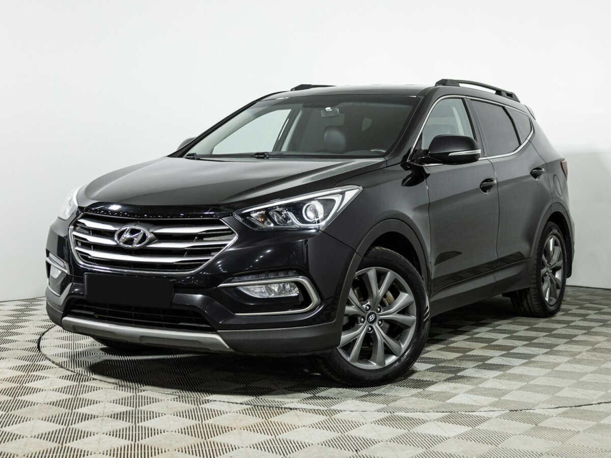 Hyundai Santa Fe 2017 года с пробегом. Посмотреть фото