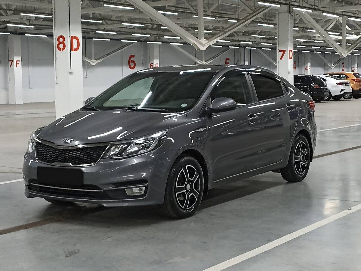 Kia Rio 2016 года с пробегом. Посмотреть фото