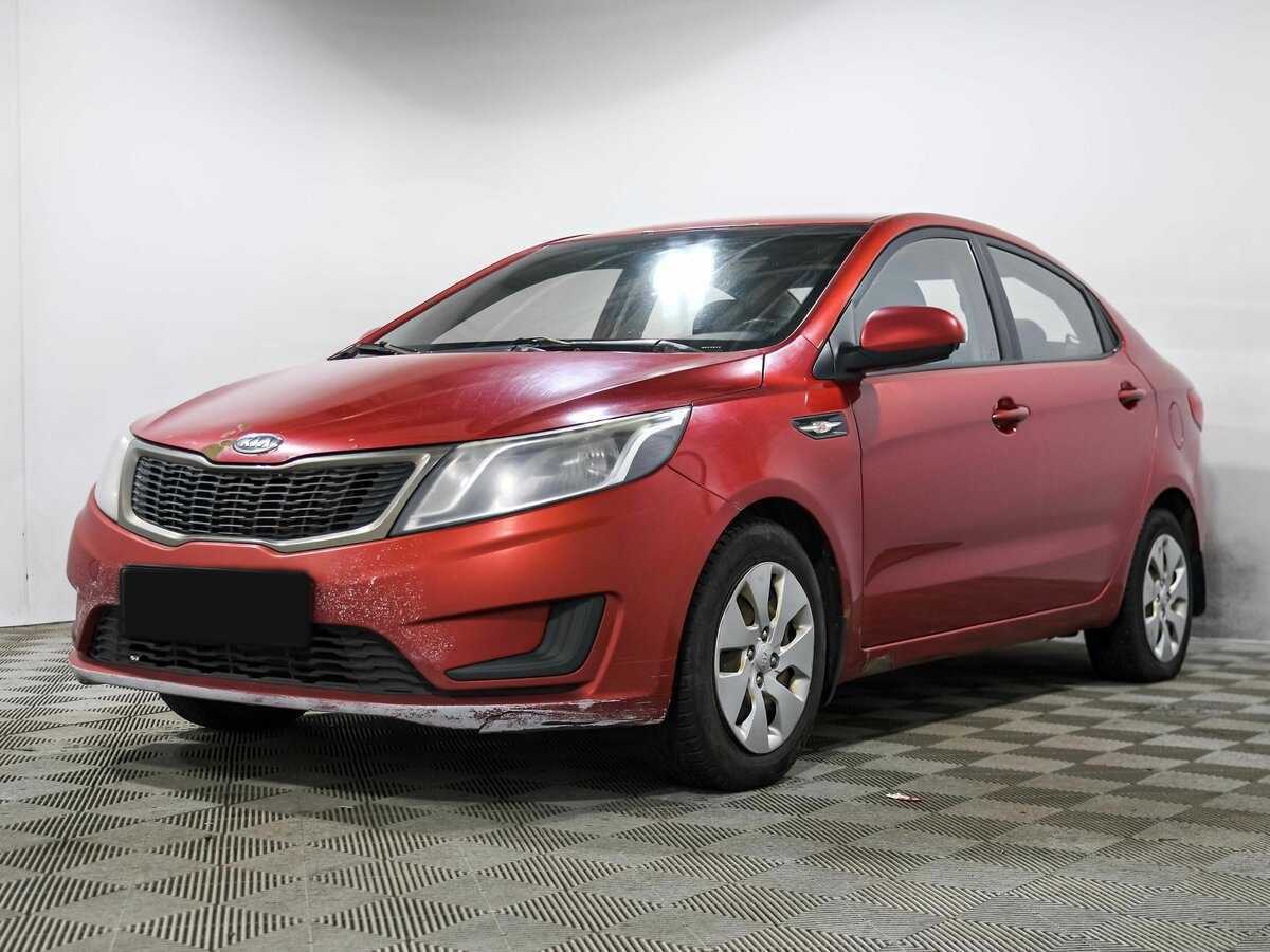 Kia Rio 2012 года с пробегом. Посмотреть фото