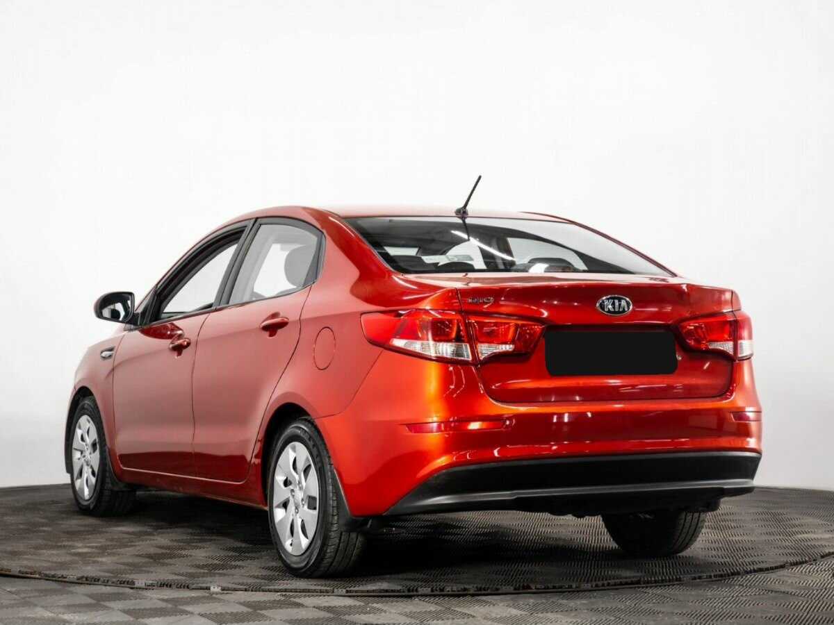 Kia Rio 2016 года с пробегом. Фото: #5