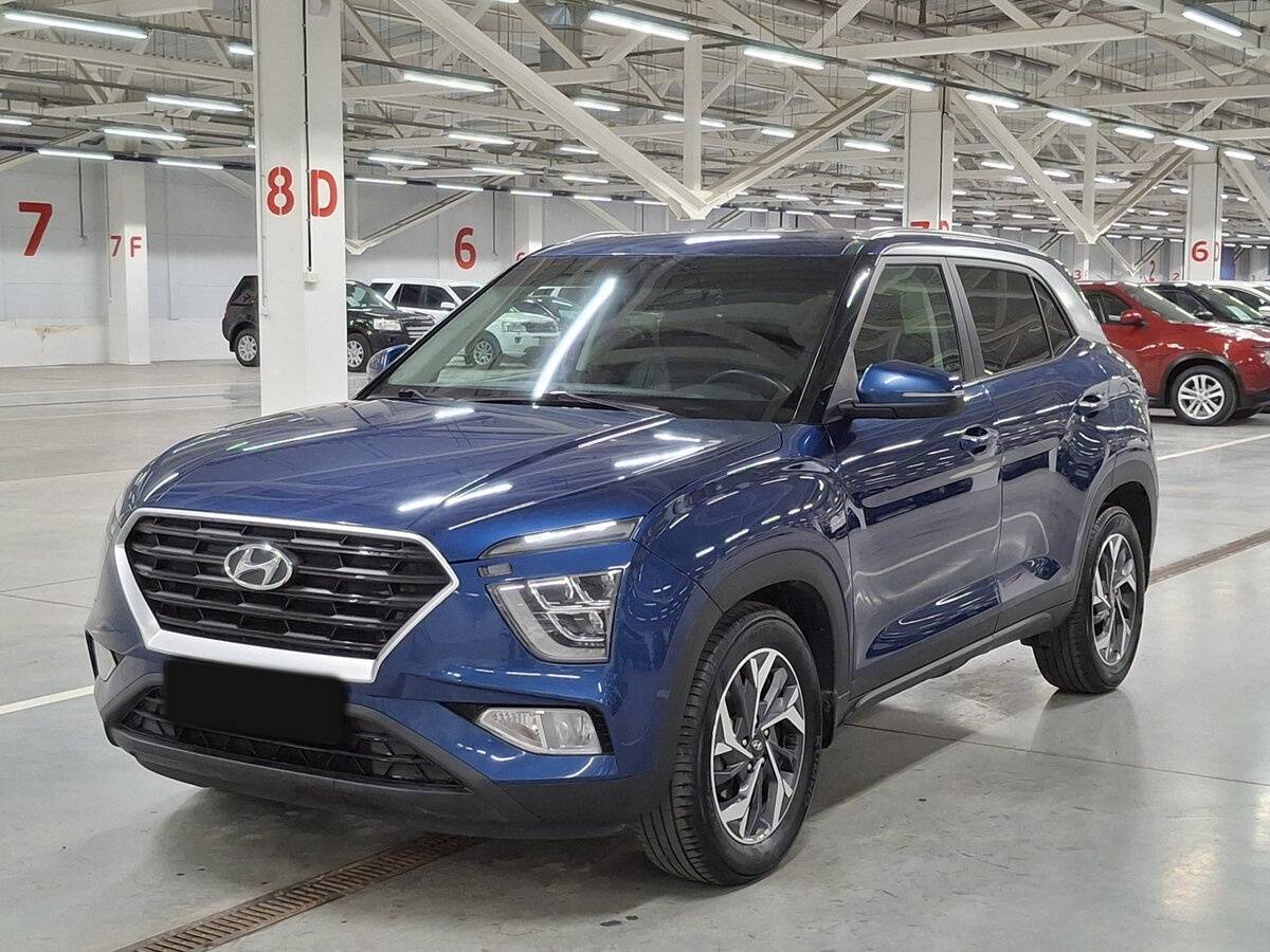 Hyundai Creta 2021 года с пробегом. Посмотреть фото