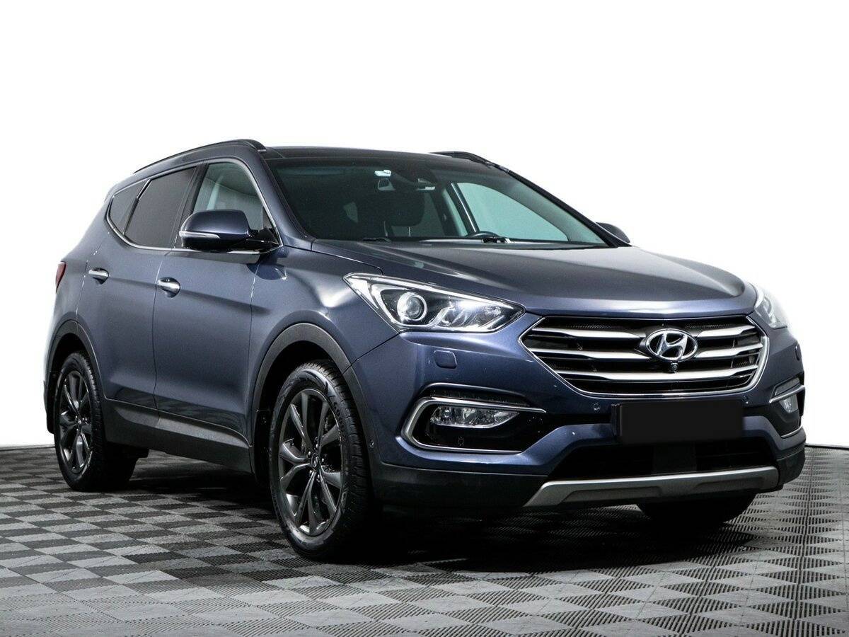 Hyundai Santa Fe 2017 года с пробегом. Фото: #2