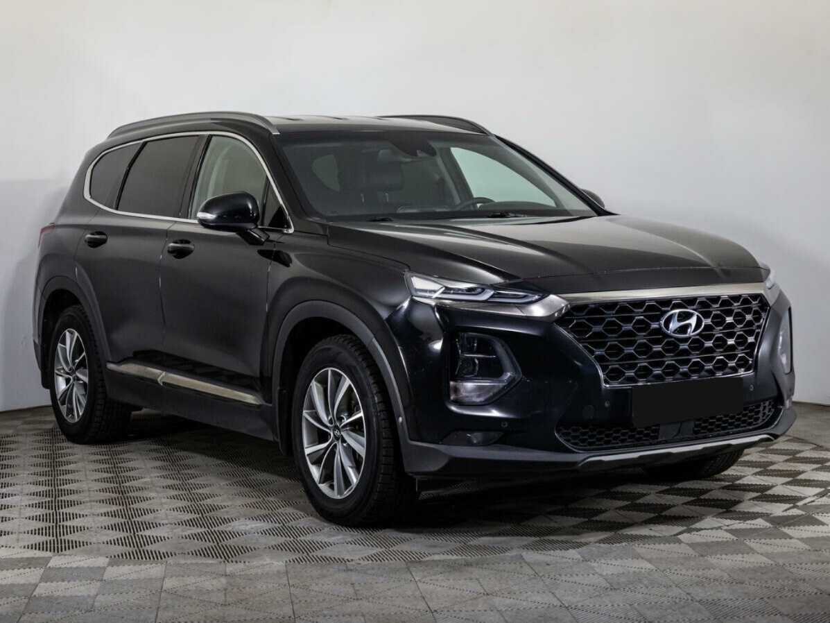 Hyundai Santa Fe 2019 года с пробегом. Фото: #2