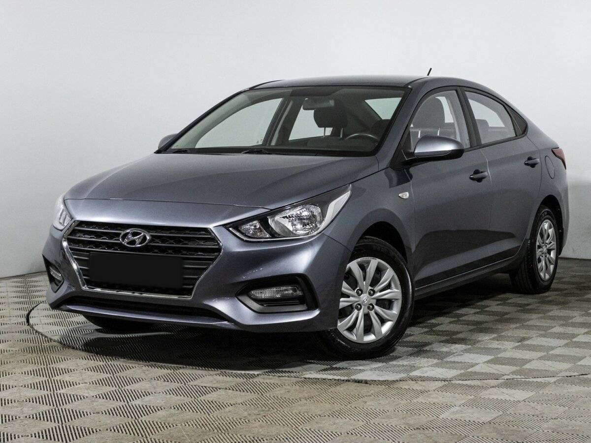 Hyundai Solaris 2017 года с пробегом. Посмотреть фото