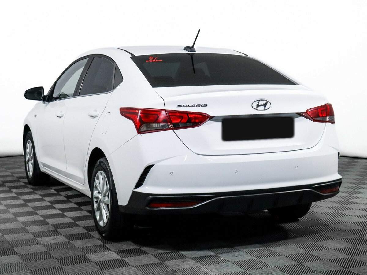 Hyundai Solaris 2021 года с пробегом. Фото: #6