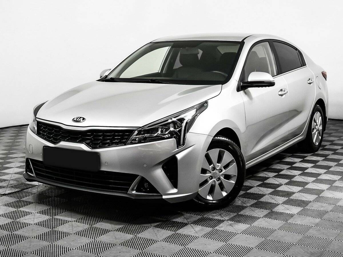 Kia Rio 2021 года с пробегом. Посмотреть фото
