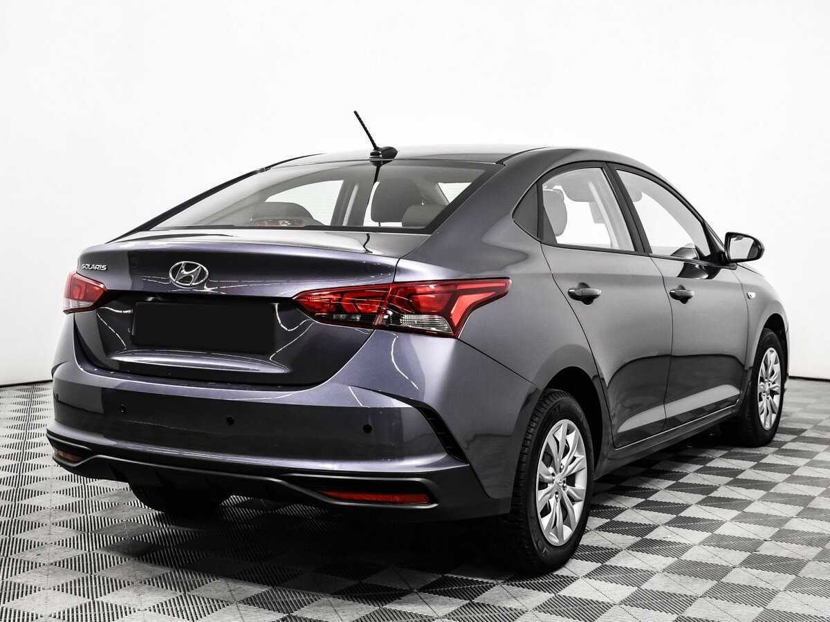 Hyundai Solaris 2021 года с пробегом. Фото: #4
