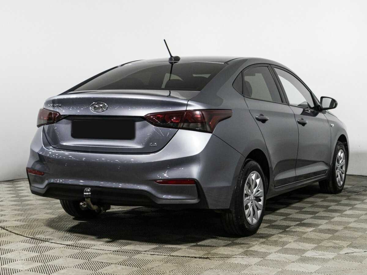 Hyundai Solaris 2018 года с пробегом. Фото: #4