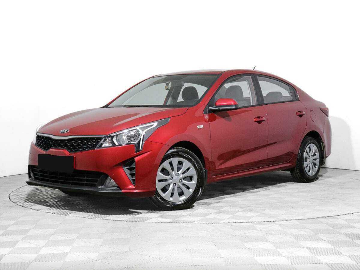 Kia Rio 2021 года с пробегом. Посмотреть фото