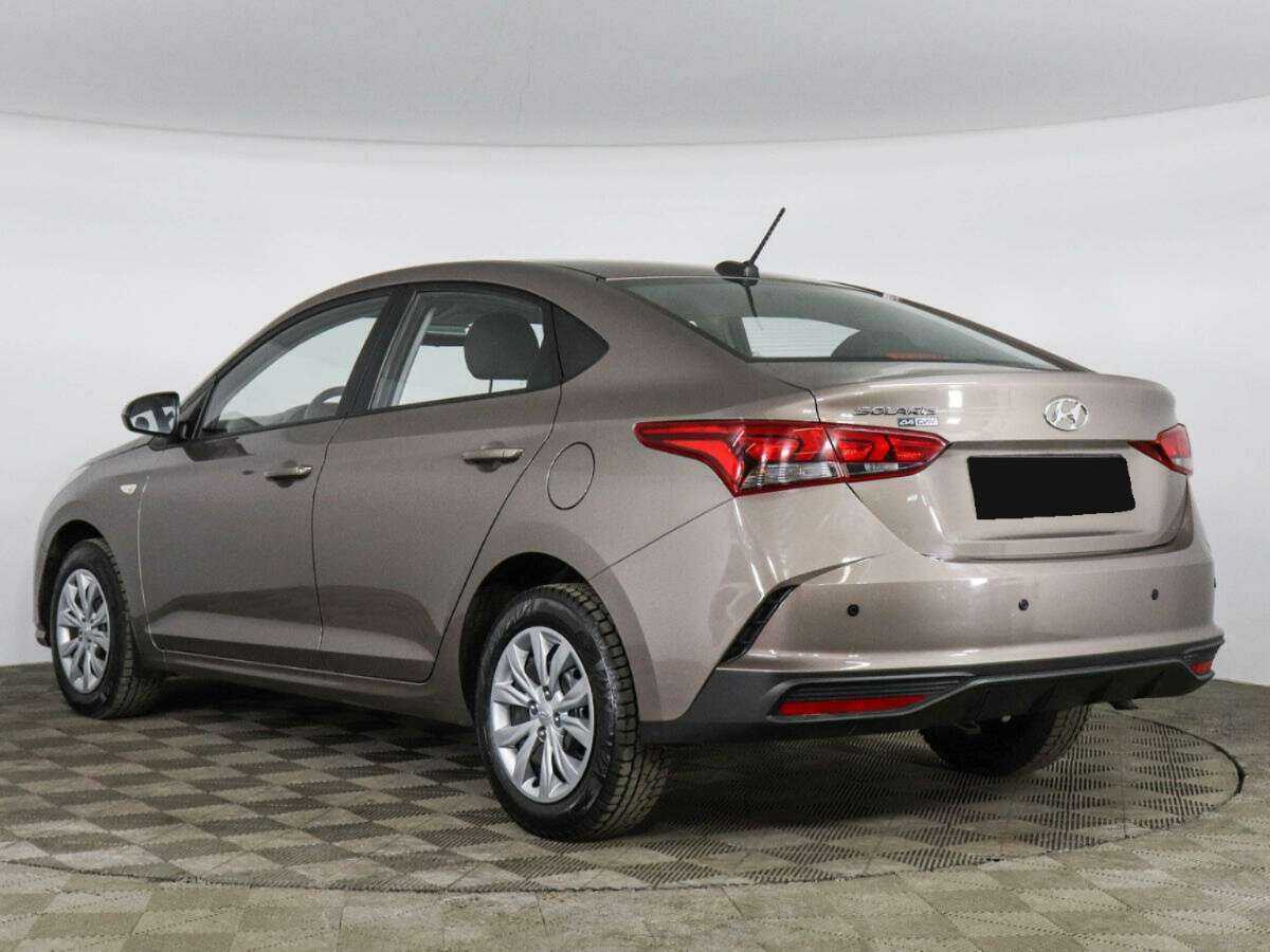 Hyundai Solaris 2021 года с пробегом. Фото: #4