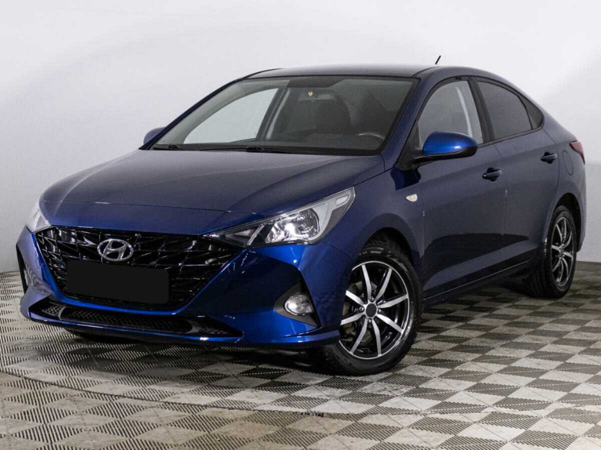 Hyundai Solaris 2021 года с пробегом. Фото: #1
