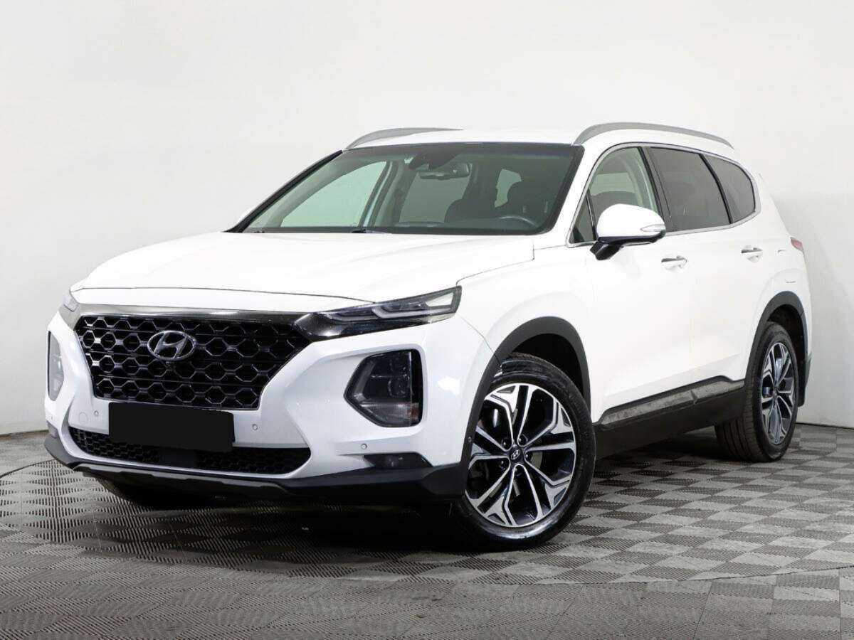 Hyundai Santa Fe 2019 года с пробегом. Посмотреть фото