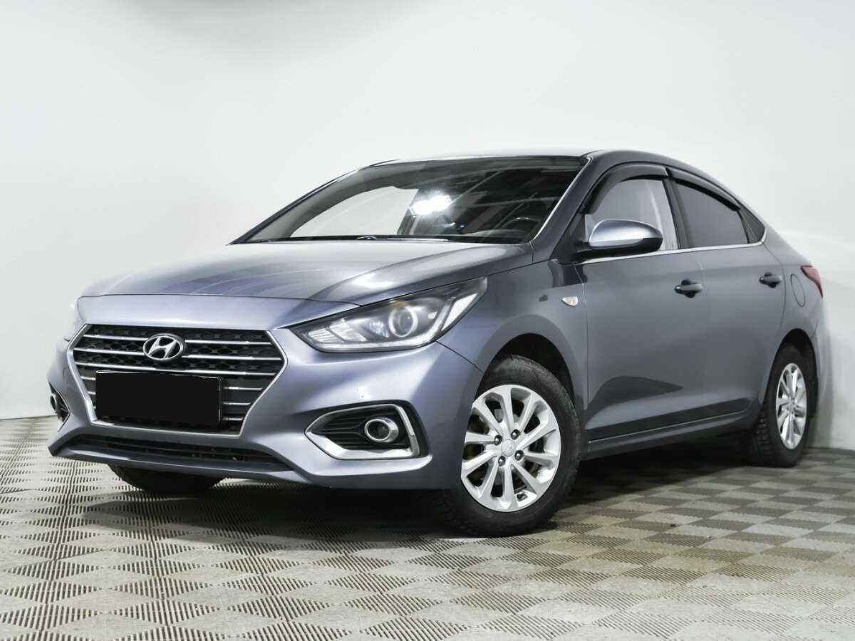 Hyundai Solaris 2018 года с пробегом. Посмотреть фото