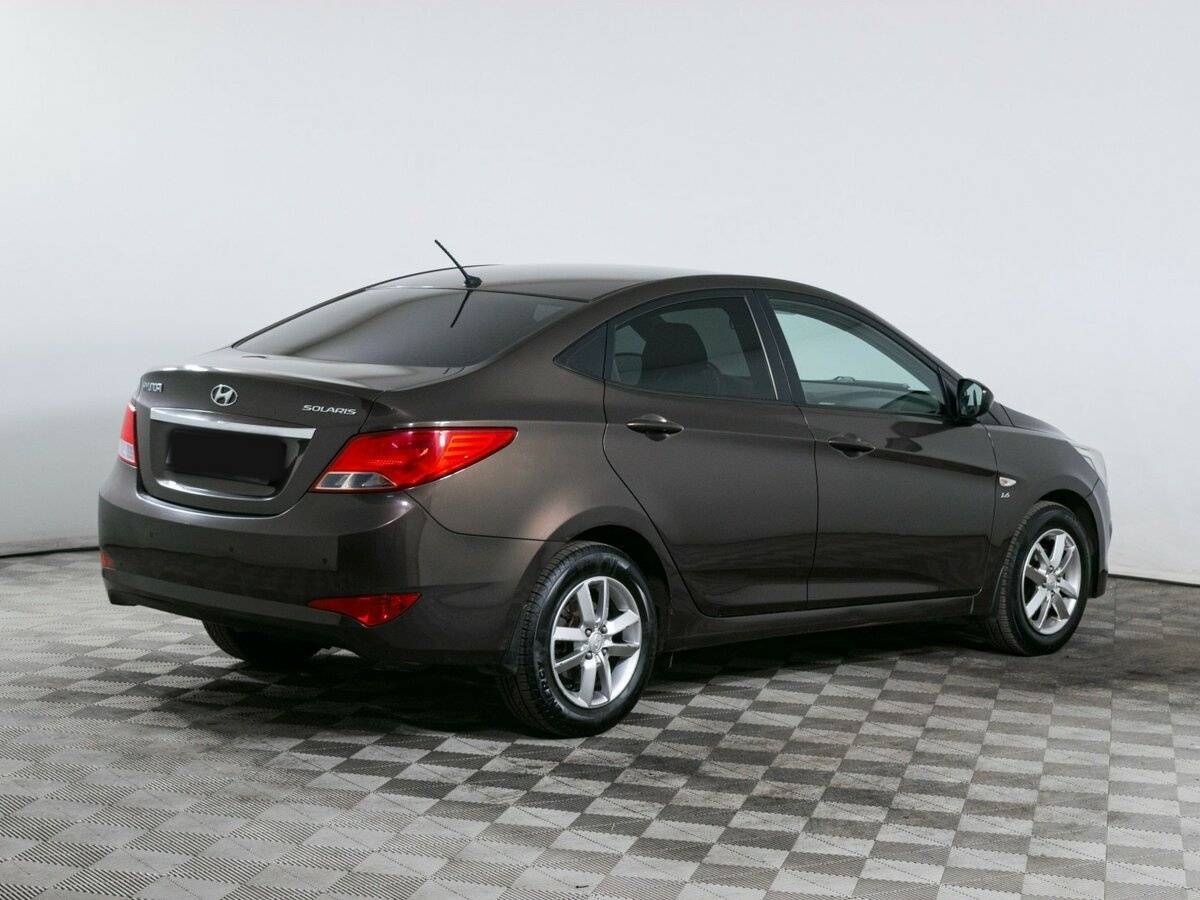 Hyundai Solaris 2014 года с пробегом. Фото: #3