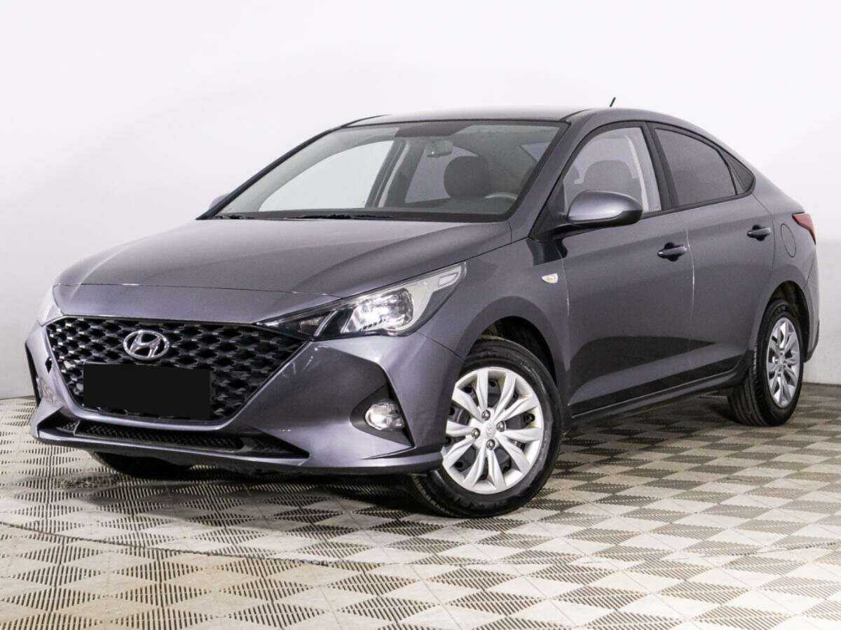 Hyundai Solaris 2021 года с пробегом. Посмотреть фото