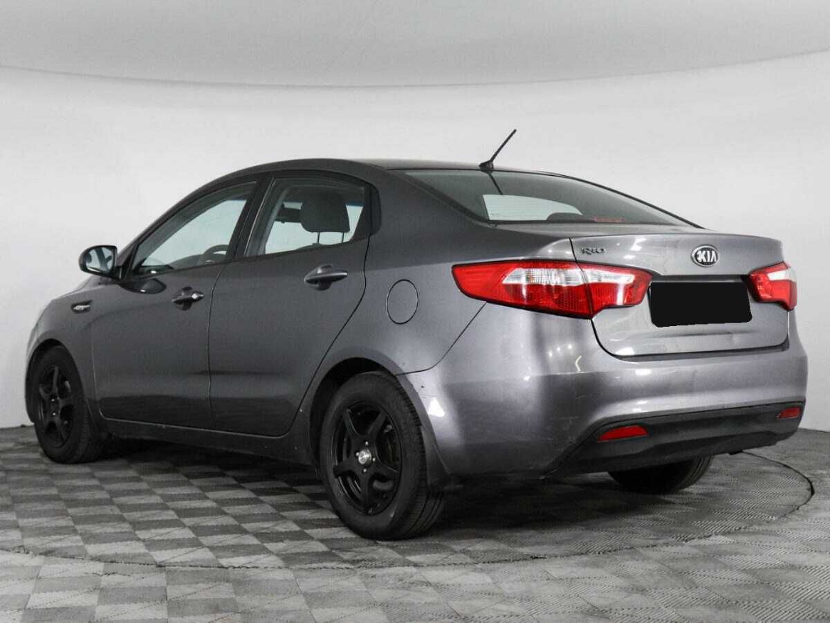 Kia Rio 2013 года с пробегом. Фото: #6