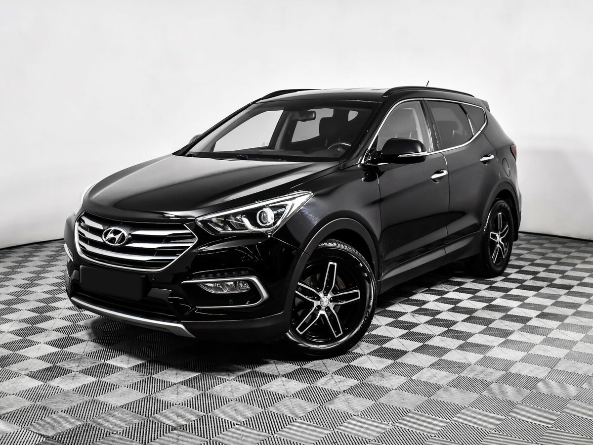 Hyundai Santa Fe 2017 года с пробегом. Посмотреть фото