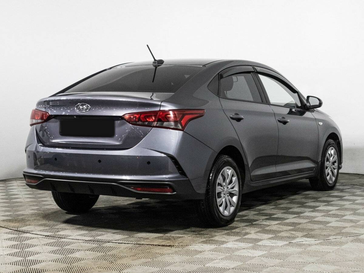 Hyundai Solaris 2021 года с пробегом. Фото: #4
