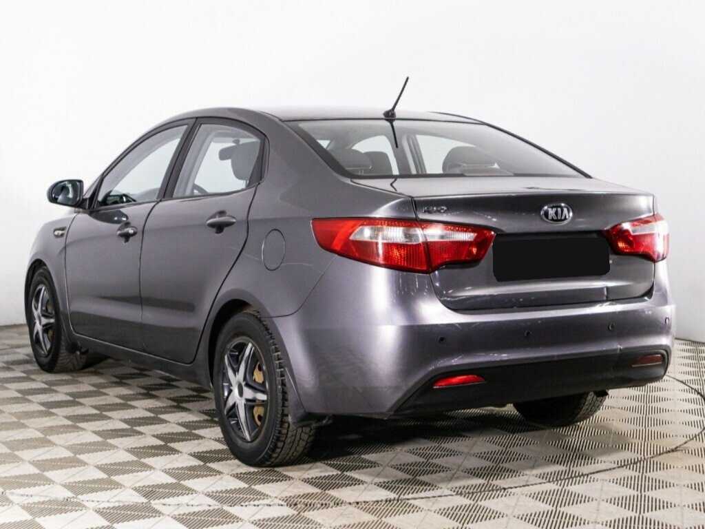 Kia Rio 2013 года с пробегом. Фото: #6