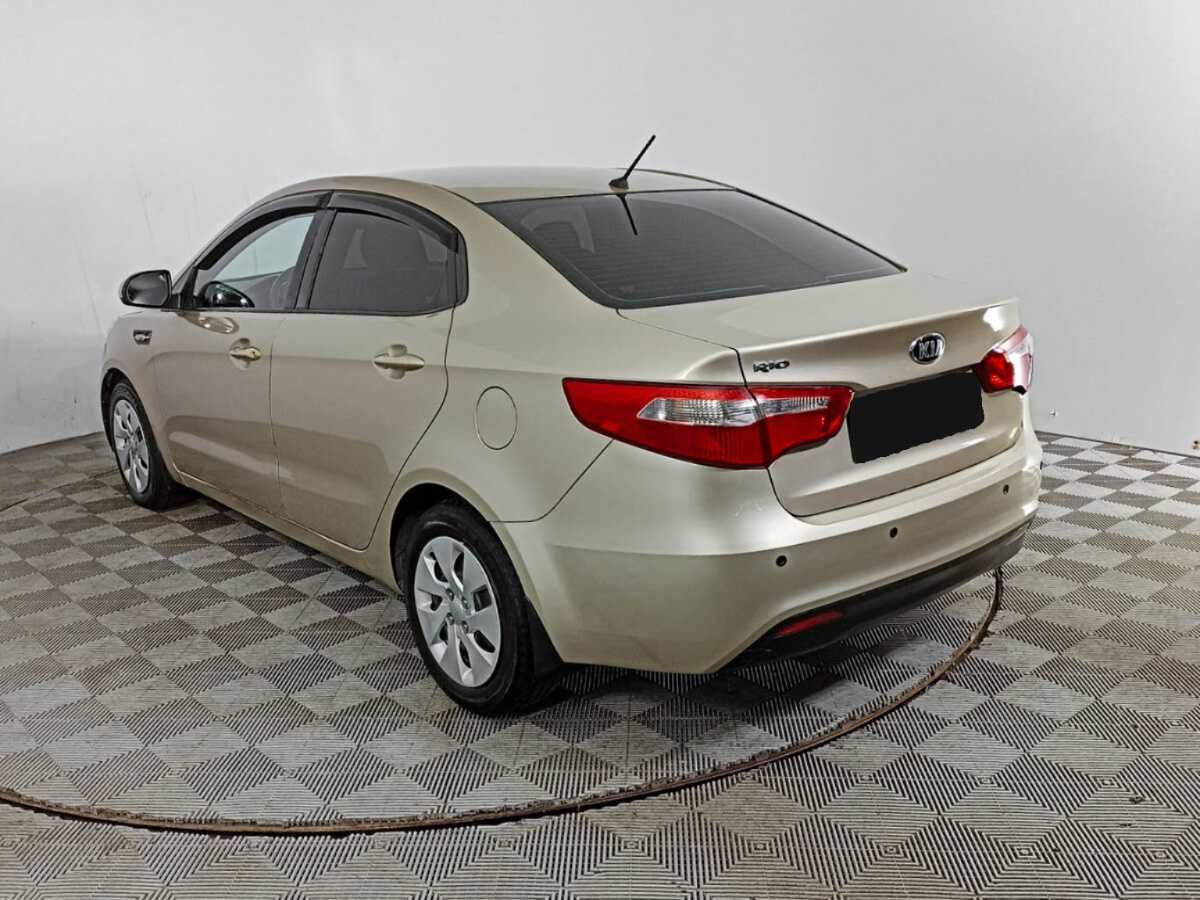 Kia Rio 2014 года с пробегом. Фото: #6