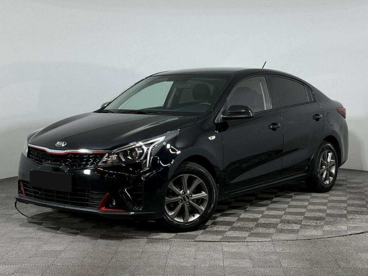 Kia Rio 2021 года с пробегом. Посмотреть фото