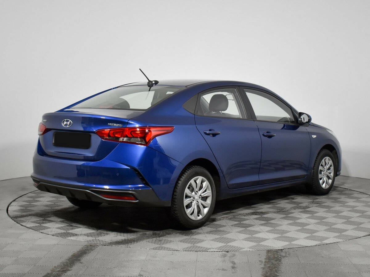 Hyundai Solaris 2022 года с пробегом. Фото: #4