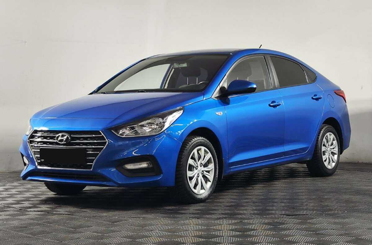 Hyundai Solaris 2018 года с пробегом. Посмотреть фото